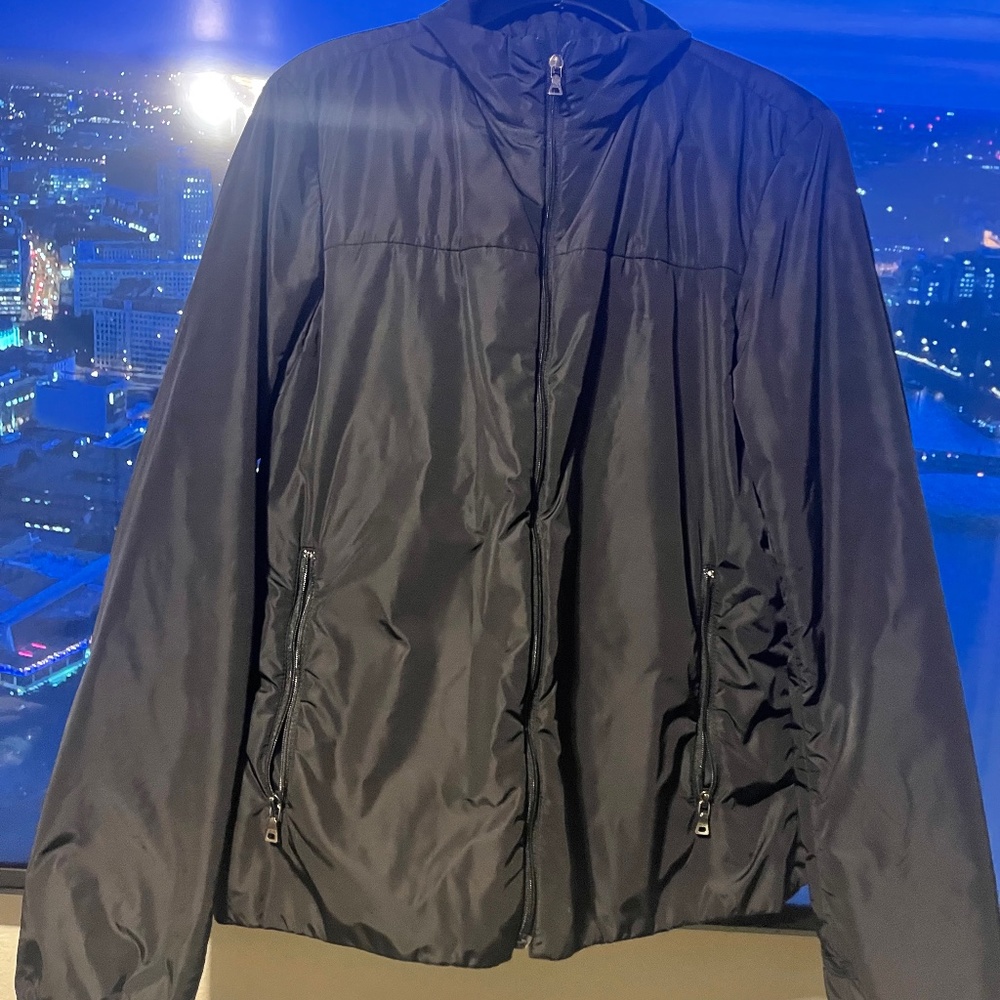 Prada Men's Puffer Down Jacket Authentic Great condition Size IT 50 (L) Black